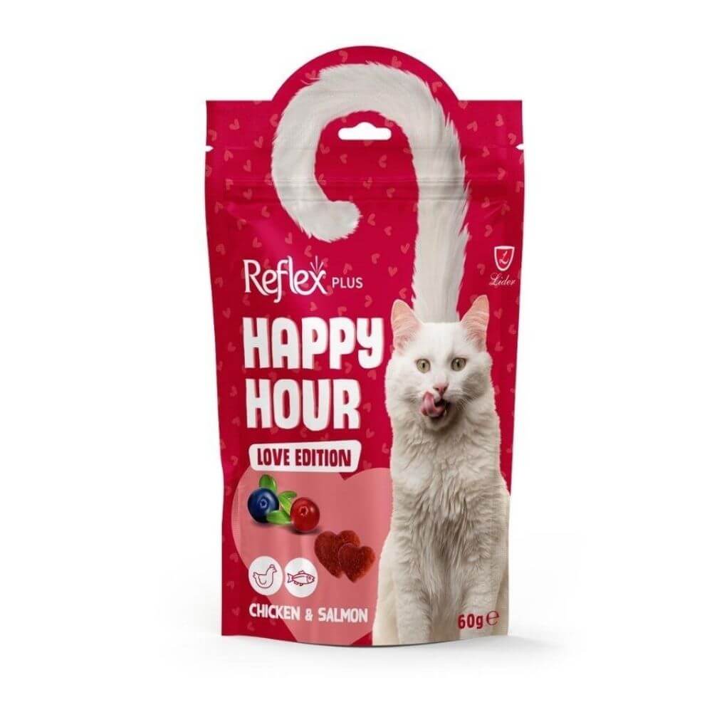 Reflex Plus Happy Hour Love Edition Kedi Ödül Maması 60gr