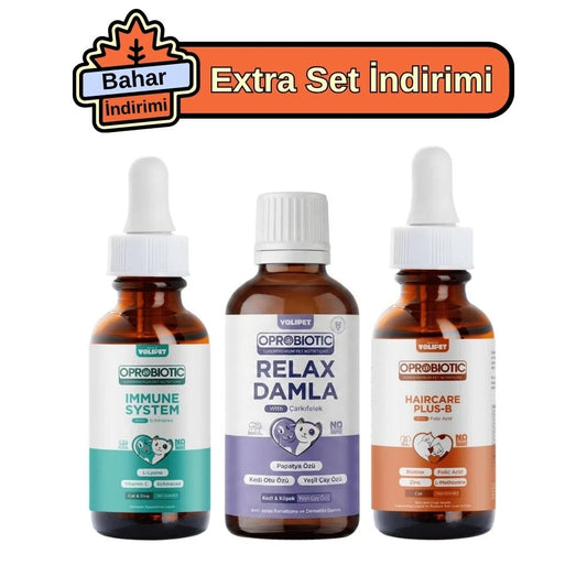 Tanışma Seti 3 - Kedi Vitamin Damla Seti