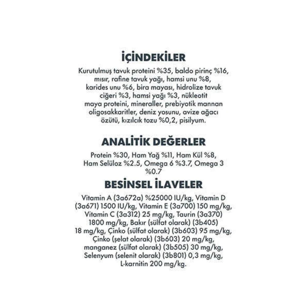 Pro Performance Tavuklu ve Pirinçli Kısırlaştırılmış Kedi Maması 2kg