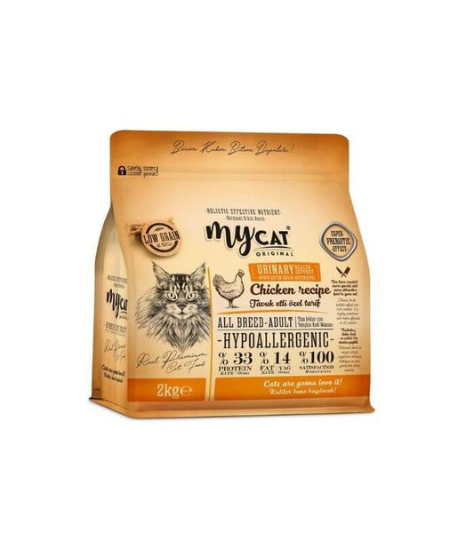 Mycat Original Urinary Tavuk Etli Yetişkin Kedi Maması 2kg