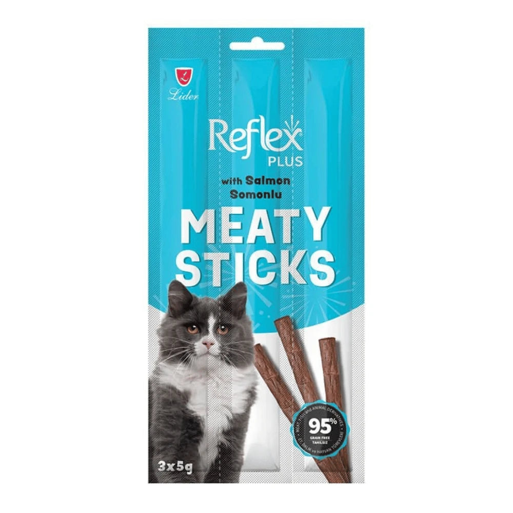 Reflex Somonlu Kedi Ödül Çubuğu 5 Gr (3 Adet)