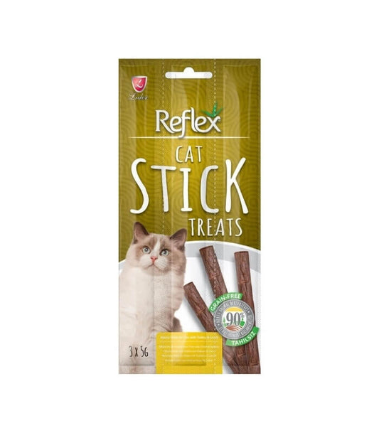 Reflex Hindili Kuzulu Kedi Ödül Çubuğu 3x5gr