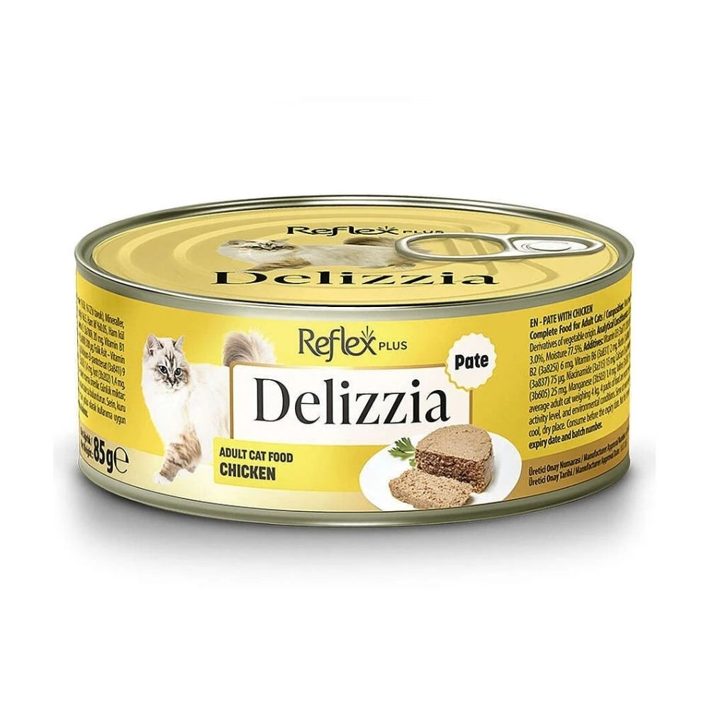 Reflex Plus Delizzia Pate Tavuk Etli Kedi Konservesi 85gr