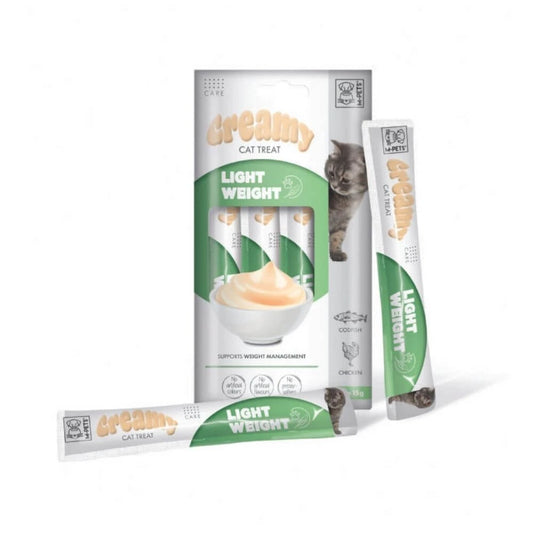 M-PETS Kilo Kontrol Fonksiyonel Creamy Kedi Ödülü 4X15gr