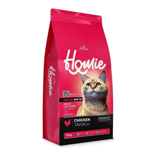 Homie Premium Tavuklu Yetişkin Kedi Maması 15 KG