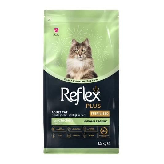 Reflex Plus Tavuklu Kısırlaştırılmış Kedi Maması 1,5kg