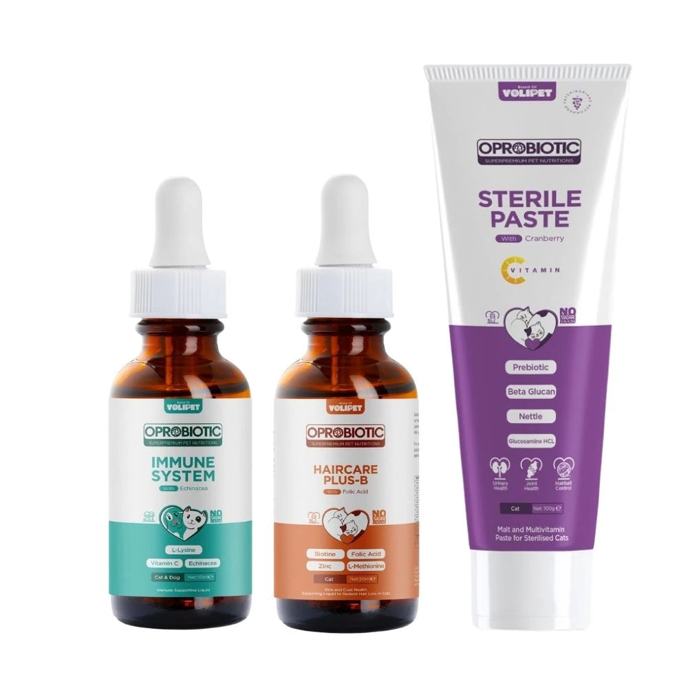 Oprobiotic Tanışma Seti 1 (Kısır Malt + PlusB Damla + Immune Damla)