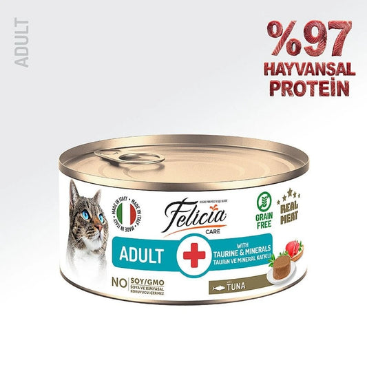 Felicia Ton Balıklı Ezme Yetişkin Kedi Konserve Maması 85gr